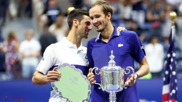 „Pentru mine, ești cel mai mare din toate timpurile!” Daniil Medvedev a făcut show după ce l-a învins pe Novak Djokovic în finala US Open