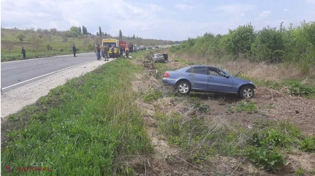 TRAGEDIE de pe traseul Chișinău-Ungheni: Un tânăr și un copilaș de doar trei ani au decedat pe loc