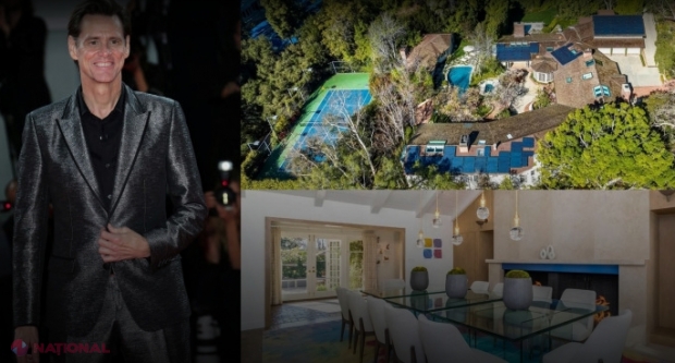 Imagini fabuloase din casa în care Jim Carrey a trăit 30 de ani. Cu cât vrea să o vândă, după ce a cumpărat-o acum trei decenii cu aproape 4 milioane de dolari