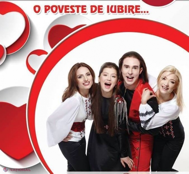 Eveniment ROMANTIC de Ziua Îndrăgostiților: „O poveste de iubire”, creată la Chișinău