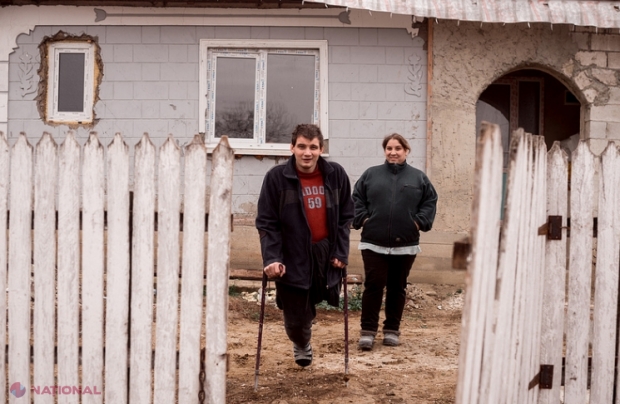 FOTO // Traista cu speranțe pentru persoanele cu dizabilități din R. Moldova: Povestea soților Mihai și Maria de la Lăpușna