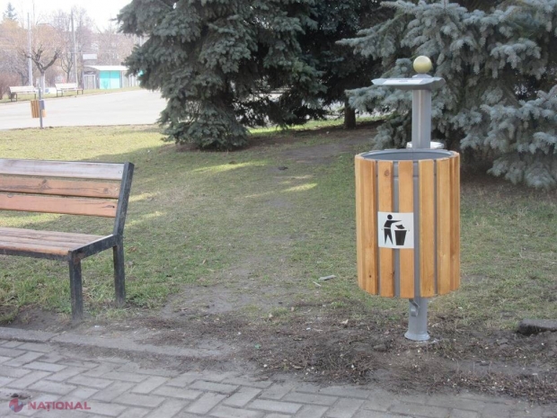 O MIE de coșuri de gunoi vor fi INSTALATE în Chișinău