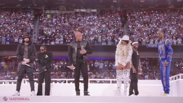 Eminem, Dr. Dre, Snoop Dogg, Mary J. Blige și Lamar. Ce avere au starurile care au cântat în pauza de la Super Bowl 2022