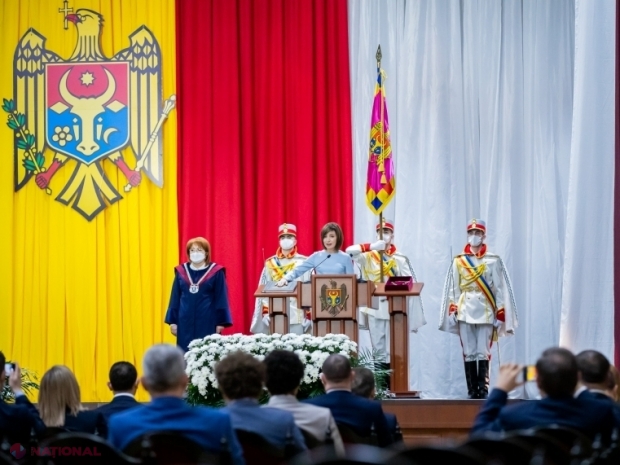 Discursul PREȘEDINTELUI Maia Sandu: „Vă voi sluji cu încredere și am să mă uit în ochii voștri așa cum m-am uitat în ochii părinților mei: cu recunoștință, cu onestitate, ambiție. Vreau să fim cu toții mândri de cum va arăta Moldova peste patru ani”