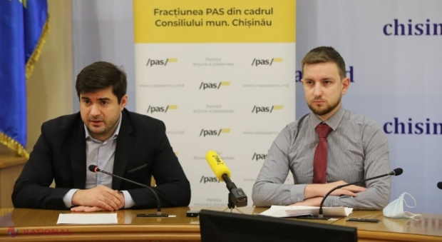 Consilierii municipali de la PAS îl acuză pe primarul Ceban că ar permite instalarea a 75 de gherete fără licitație și ar prejudicia, astfel, bugetul municipal cu 100 de milioane de lei