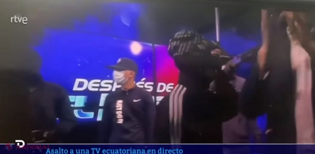 VIDEO // Atac armat în direct la un post de televiziune. Jurnaliștii, luați ostatici cu arma la tâmplă