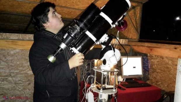 Descoperire ASTRONOMICĂ unică, făcută de un tânăr de 17 ani dintr-un sat de peste Prut