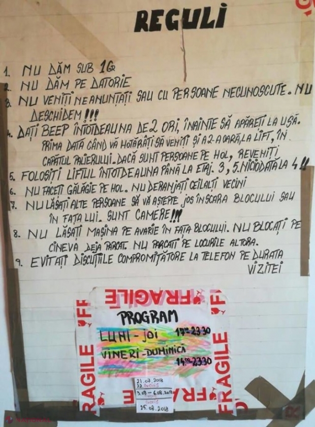 Ghidul micului traficant de droguri, găsit de poliție în locuința unui tânăr: „Dați BEEP întotdeauna de DOUĂ ori”