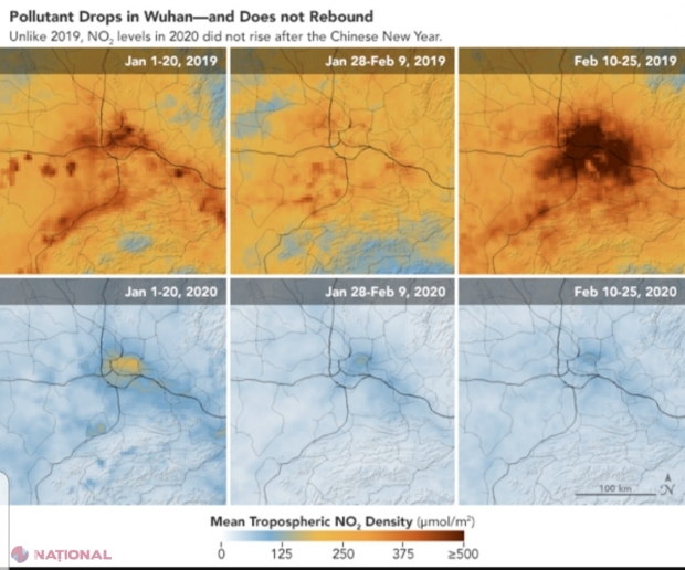 Efectul nebănuit al COVID-19. Cercetătorilor nu le-a venit să creadă când au văzut imaginile din satelit
