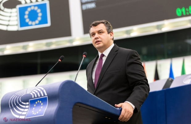 Declarație în Parlamentul European: „Amenințarea venită de la Moscova nu ne sperie, pentru că obiectivul nostru este ca R. Moldova să se integreze în UE, iar națiunea română să se reunească”
