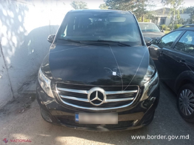 Un tânăr a rămas fără „Mercedes”-ul cu care intenționa să intre în R. Moldova: Numere de înmatriculare românești, dar anunțat în căutare de oamenii legii din Belgia