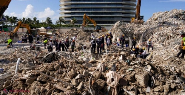 Numărul victimelor prăbuşirii blocului rezidenţial din Miami, în creștere