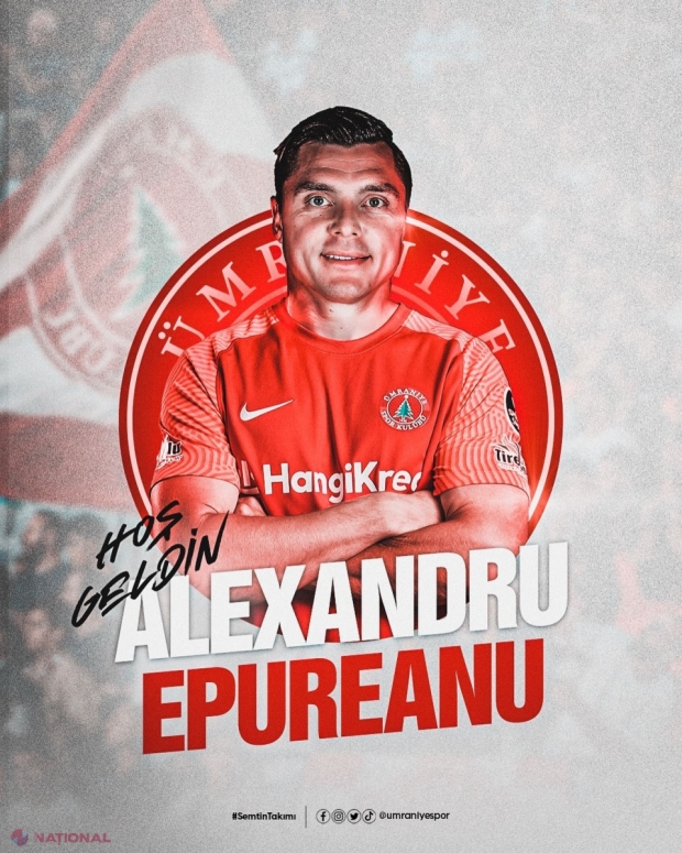 O nouă provocare pentru fostul CĂPITAN al echipei naționale de fotbal. Alexandru Epureanu s-a transferat la o codașă din prima ligă din Turcia 