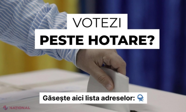 DOC // MAE a anunțat LISTA și adresele celor 228 de secții de VOTARE deschise peste hotarele republicii pentru referendumul republican constituțional și alegerile prezidențiale din 20 octombrie 2024: Numărul de secții din Rusia scade de la 5 la 2