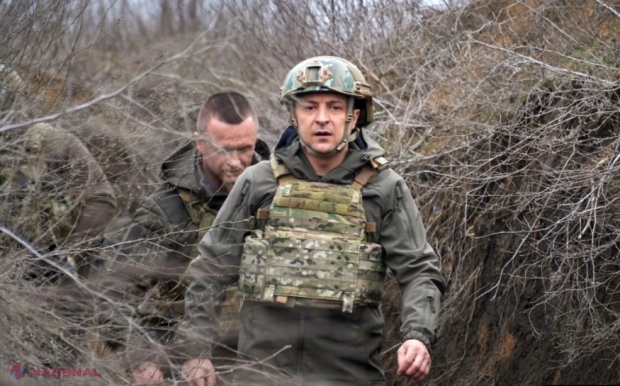 Volodimir Zelenski critică decizia Rusiei de a acorda în masă pașapoarte rusești locuitorilor din Donbas