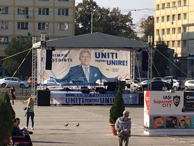 AGERPRES // Ghimpu și-a lansat la Iași candidatura la președinția R. Moldova: „Dăm semnalul începerii bătăliei pentru unirea cu România”