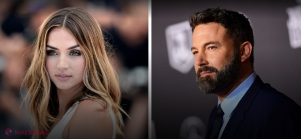 Ben Affleck, aceeași iubită și în filmul erotic, și în viața reală: Surprinși cum se sărută pe un balcon, între fimări