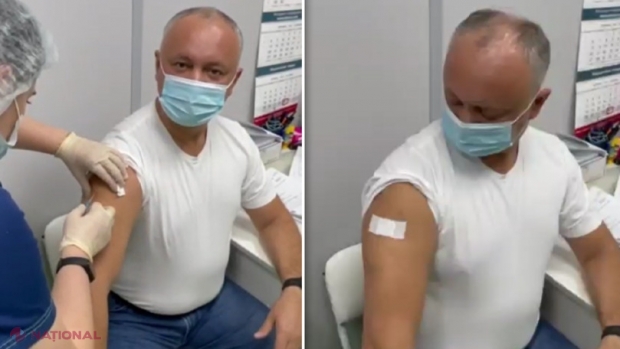 Dodon își pierde RĂBDAREA din cauza faptului că autoritățile de la Chișinău nu cumpără vaccinul „Sputnik V”. Acesta afirmă că cetățenii R. Moldova merg în stânga Nistrului pentru a se vaccina cu serul rusesc, care nu e autorizat de OMS