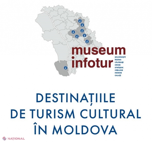 DOC // Atracțiile turistice din centrul R. Moldova și din județul Galați, România, într-un GHID comun