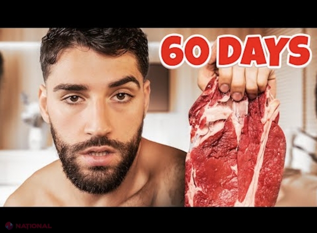 Ce s-a întâmplat cu un bărbat care a mâncat doar CARNE și sare timp de 60 de zile. Rezultatele i-au speriat inclusiv pe medici