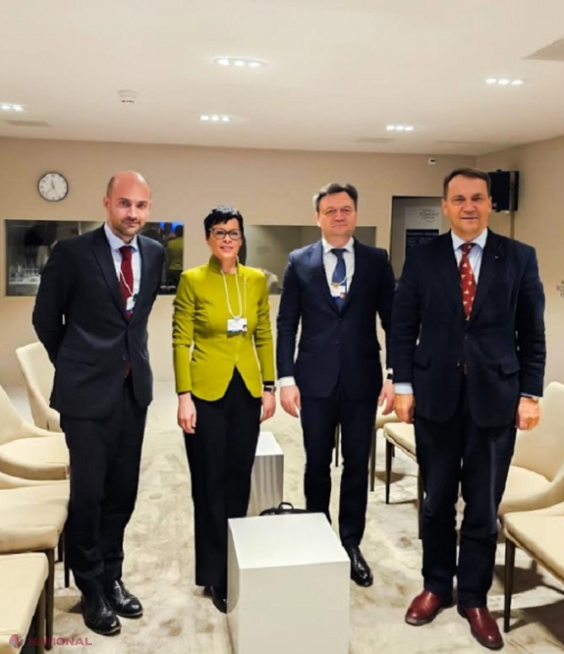 Criza umanitară din Transnistria, provocată de „Gazprom”, abordată la Davos: „Pe fundalul amenințărilor hibride și al interferențelor străine, R. Moldova își urmează ferm obiectivul de modernizare după modelul european”