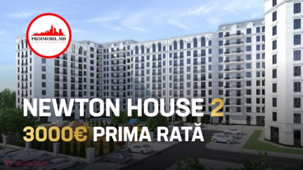 VIDEO // Start VÂNZĂRI în NEWTON HOUSE 2 - 600€ / m2