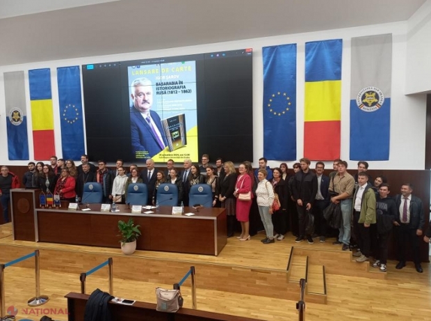  Rectorul USM, Igor Șarov, și-a lansat volumul „Basarabia în istoriografia rusă (1812-1862)” la Universitatea din Oradea: „Basarabia se află sub tunurile propagandei rusești”