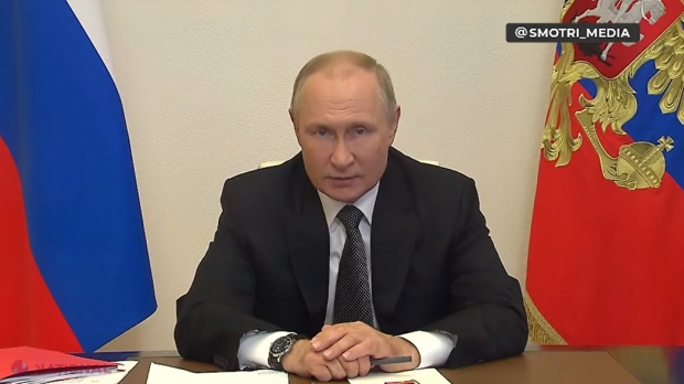 VIDEO // ​Putin a semnat DECRETUL privind introducerea legii marțiale în regiunile ANEXATE Herson, Zaporojie, Lugansk și Donețk