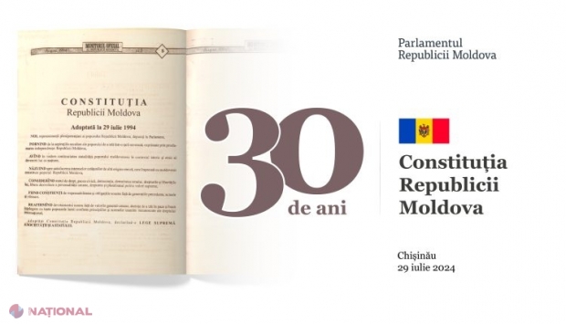 Ședință solemnă a Parlamentului, dedicată împlinirii a 30 de ani de la adoptarea Constituției: Foști președinți și foști deputați, senatori din România și diplomați acreditați în R. Moldova, reuniți în Legislativul de la Chișinău