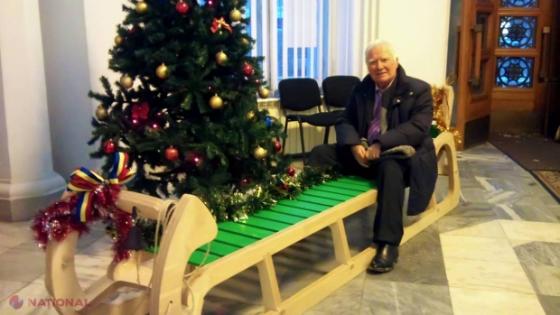 Eveniment INEDIT, astăzi în Chișinău! Sanie „din povești”, în centrul capitalei, răsplătită cu poezii, cântece sau o CARTE!