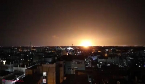 Israelul a RELUAT bombardamentele în Gaza, după atacuri ale palestinienilor