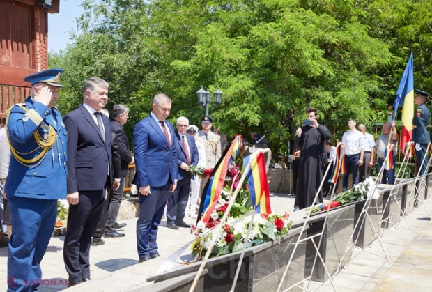Eroii români, comemorați la Cimitirul de Onoare Românesc de la Țiganca: „Să le mulțumim eroilor pentru jertfa lor, pentru eliberarea Basarabiei, pentru ca noi astăzi să putem vorbi liber limba română”