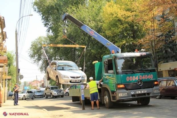 Unde a DISPĂRUT evacuatorul de pe străzile capitalei?