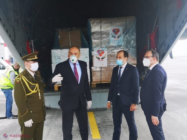 Lituania a trimis în R. Moldova un lot de echipamente destinat protecției medicilor