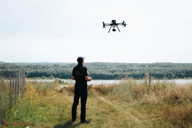 Polițiștii de frontieră din R Moldova învață să mânuiască drone