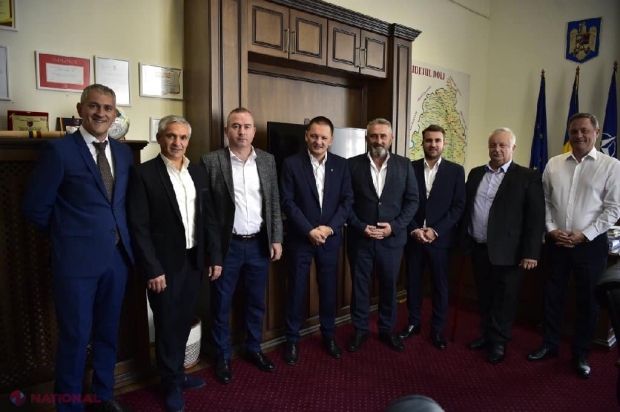 O delegație de la Cimișlia, vizită oficială în Județul Dolj din România pentru a consolida relațiile de prietenie