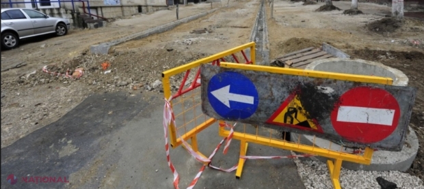 Trafic rutier, SUSPENDAT într-o intersecție importantă din centrul Chișinăului: Evitați zona