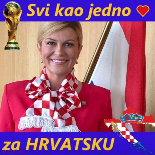 GALERIE FOTO // A dus Cupa Mondială la summitul NATO! Kolinda Grabar-Kitarovic a „lovit” din nou