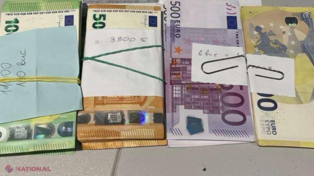 Prins cu mii de euro la Aeroportul Internațional Chișinău. Străinul a rămas fără bani