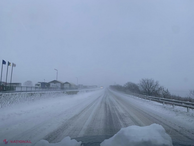 AVERTIZARE METEOROLOGICĂ: Ger, lapoviță și fulgi pe 7 ianuarie, iar luni va NINGE puternic. Cod PORTOCALIU de condiții complicate ale vremii