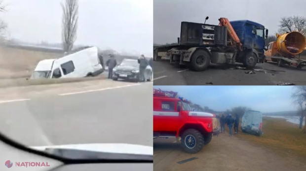 Impact dramatic în nordul țării: coliziune între un camion și un microbuz - toate detaliile accidentului