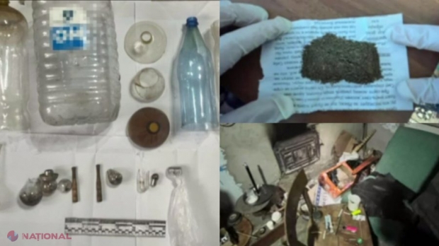 Percheziții de amploare la Taraclia: Descoperirea făcută de polițiști - laborator de droguri și camere de consum