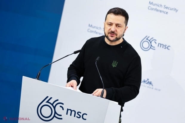 Zelenski, la München: Ucraina respinge orice pace negociată în culise