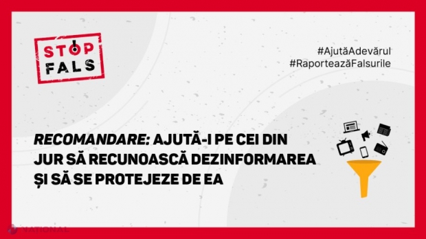 Împreună împotriva dezinformării: Cum poți face diferența!