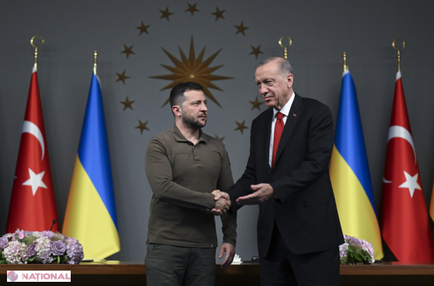 Zelenski în Ankara: Întâlnire crucială cu Erdogan înainte de discuțiile de pace din Arabia Saudită