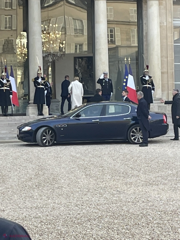 Giorgia Meloni, întârziere de 50 de minute la reuniunea liderilor europeni de la Élysée, într-un Maserati notabil!
