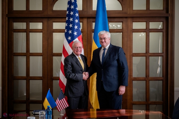 Ministrul de externe al Ucrainei discută cu emisarul american despre pașii către pace în conflictul cu Rusia