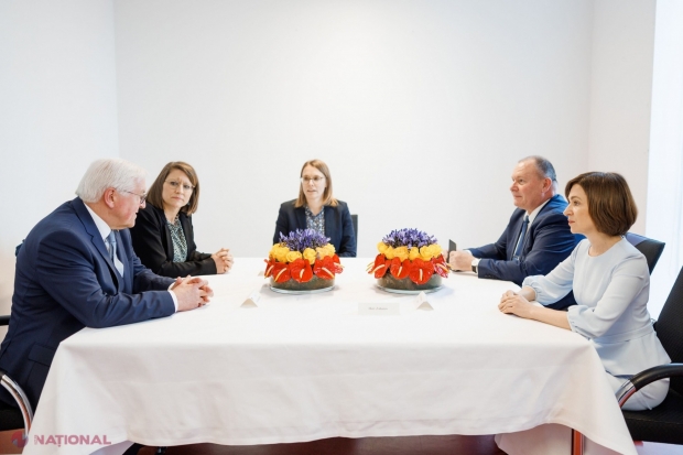Întâlnire crucială între Maia Sandu și Frank-Walter Steinmeier: Sprijin german pentru drumul european al Republicii Moldova
