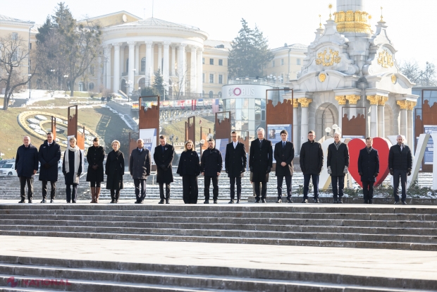 Liderii europeni comemorează războiul din Ucraina la Kiev, fără prezența unor oficiali americani de rang înalt
