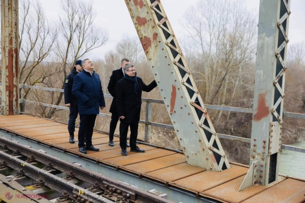 Trenurile vor reveni pe podul Fălciu-Cantemir după trei decenii de așteptare
